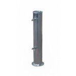 Pied de parasol béton tube d50 - Pied de parasol béton tube d50 -