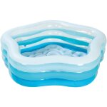 Iperbriko - piscine gonflable etoile 185 x 180 x 53 intex cm