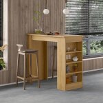 Veriaffari. it - table haute cuisine ch�ne hirondelle