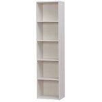 Iris ohyama, meuble, �tag�re de bureau, biblioth�que, grande capacit�, cx - 5fn, ch�ne blanc, l29. 7 ...