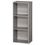 Iris ohyama, meuble de rangement, biblioth�que, meuble avec 3 �tag�res, grande capacit�, multifonctionnel, ...