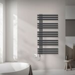 Luxebath - ecd germany radiateur de salle de bain electrique iron em avec rsistance 900 w - 600 x 1200 ...