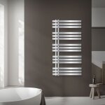 Ecd germany - iron em design radiateur s�che - serviettes - 600 x 1200 mm - chrome - chauffage moderne ...