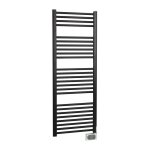 Irsap - sche - serviette lectrique flche noir - 750 w