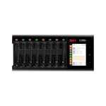 Isdt - chargeur de piles rondes n8 nimh, nicd, nizn, li - ion, lihv, lifepo lr6 (aa), lr03 (aaa), 14500, ...