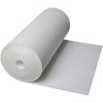 Climapor - isolant mural int�rieur contrecoll� papier motif rauhfaser - polystyr�ne - blanc - 7, 5 m ...