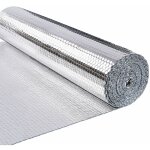 Isolant thermique  bulles double face en film aluminis - 1x20m - rflecteur radiateur - protger contre ...