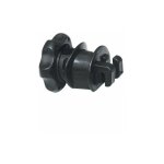 Isolateur pour fils et cbles isobloc pour piquets de fer paquet de 25 pices
