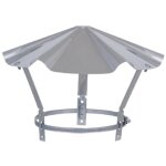 Isotip joncoux - joncoux chapeau chinois en inox - na1 - diamtre de 80  125 mm