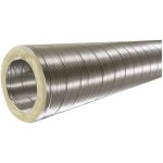Isotip joncoux - joncoux conduit semi - rigide isol� 125 mm isovac dac - longueur de 3 m