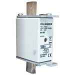 Italweber - fusible � couteau nh 00c courbe standard gg 100a 500v 1500690