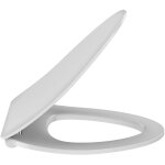 Jacob delafon - abattant extra - plat nouvelle vague descente progressive et d�clipsable, blanc