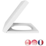 Jacob delafon - abattant terrace, descente progressive et d�clipsable, blanc