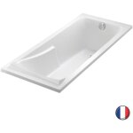 Baignoire droite 180 x 80 corvette acrylique - jacob delafon