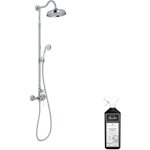 Jacob delafon - colonne de douche cl�o 1889 chrome + nettoyant briochin