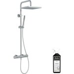 Jacob delafon - colonne de douche thermostatique brigitte + nettoyant briochin Jacob delafon - colonne de douche thermostatique brigitte + nettoyant briochin