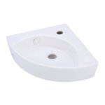 Jacob delafon - lave - mains d'angle odon rive gauche - 34 x 34 cm