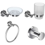 Jacob delafon - lot porte savon classique, porte - gobelet classique avec verre, anneau porte - serviettes ... Jacob delafon - lot porte savon classique, porte - gobelet classique avec verre, anneau porte - serviettes ...