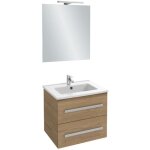 Jacob delafon - meuble vasque 60 cm ola up chne avec miroir et spot