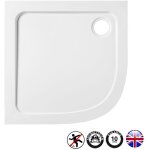 Jacob delafon - receveur douche antid�rapant flight, quart de rond 80 x 80 cm