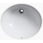 Vasque � encastrer par le dessous 55 cm jacob delafon caxton