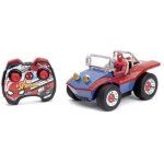 Jada - marvel - voiture radiocommande spiderman - fonction turbo - figurine incluse - des 6ans