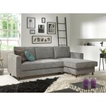 Lisa design - jake - canap� d'angle droit - convertible avec coffre - 4 places - en velours c�tel�