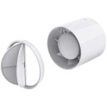 Jalleria - 100 mm extracteur d'air silencieux 12w conome en nergie  flux mixte ventilateur de conduit ...