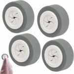 Jalleria - 4pack accroche torchon auto - autoadh�sives, porte torchon crochet adh�sif ronde support de ...