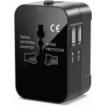Jalleria - adaptateur voyage universel, adaptateur prise universelle voyage avec 2 usb adaptateur universel ... Jalleria - adaptateur voyage universel, adaptateur prise universelle voyage avec 2 usb adaptateur universel ...