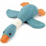 Jalleria - chiot chien jouet accessoires de jeu peluche interactive chien jouet en forme d'oie sauvage ...