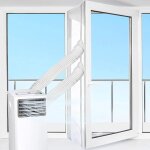 Kit de joint de fen�tre de climatiseur universel de 16, 4 pieds, pour climatiseur mobile portable, kit ...