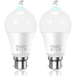 Mascot ampoule detecteur de mouvement b22 baïonnette led, 12w, 1020lm, blanc froid 6000 k, cir 85, étanches ... Mascot ampoule detecteur de mouvement b22 baïonnette led, 12w, 1020lm, blanc froid 6000 k, cir 85, étanches ...