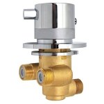 Jalleria - mitigeur thermostatique mitigeur de douche en laiton mitigeur robinets de vanne sortie � 1 ...
