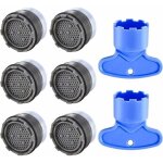 Jalleria - mousseur robinet m18, 5, 6 pièces embout robinet cuisine salle de bain Économiseur d'eau pour ... Jalleria - mousseur robinet m18, 5, 6 pièces embout robinet cuisine salle de bain Économiseur d'eau pour ...