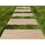Pas japonais couleur roble - pack de 10 dalles