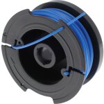 Lot de 2 bobineaux adaptables pour coupe bordure black & decker et reflex