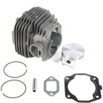 Cylindre piston pour dcoupeuse stihl ts400 avec trou de dcompresseur