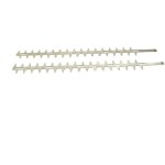 Jeu de lames 60cm pour taille haies tanaka tht210 remplace 120 - 33168 - 21