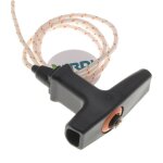 Poign�e avec amortisseur et corde de lanceur 3. 5mm remplace 1128 190 3400