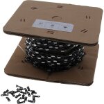 Jardiaffaires - rouleau 25 pieds de cha�ne semi - carr�e 3 / 8lp jauge 050 pour tron�onneuse