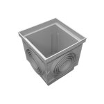 Jardiboutique - 30 par 30 cm, regard évacuation monobloc en polypropylène Jardiboutique - 30 par 30 cm, regard évacuation monobloc en polypropylène
