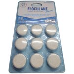 Lot de 5 blisters flovil de 9 pastilles - floculant clarifiant piscine jardiboutique