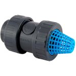 Jardiboutique - 50 - 1 pouce 1 / 2, crpine avec clapet anti - retour en pvc.