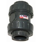 Jardiboutique - 50 mm clapet pvc anti - retour  boule.