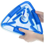 Jardiboutique - aspirateur balai triangulaire avec brosse pour piscine liner