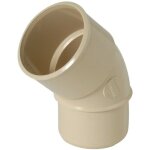 Jardiboutique - coude 45 m / f a, coul couleur sable - diamtre 50 mm
