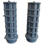 Crepine filtre a sable 11 cm par 1 pouce lot de 2 compatible astral 4404300917 jardiboutique