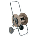 Jardibric - chariot dvidoir sans tuyau ? capacit 45m 15mm ? avec roues ? structure lgre et robuste ...