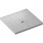 Jardibric - couvercle gris 18, 5 x 18, 5 cm avec poigne ? regard 20 x 20 cm ? vacuation eaux pluviales ...